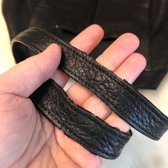 Sanctuary ⚜️ Black Leather Modern Twist Tote - Picture 6 of 7